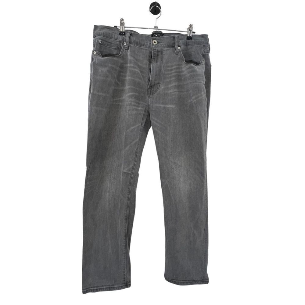 Men’s Dark Grey Lucky Brand Straight Leg Jeans